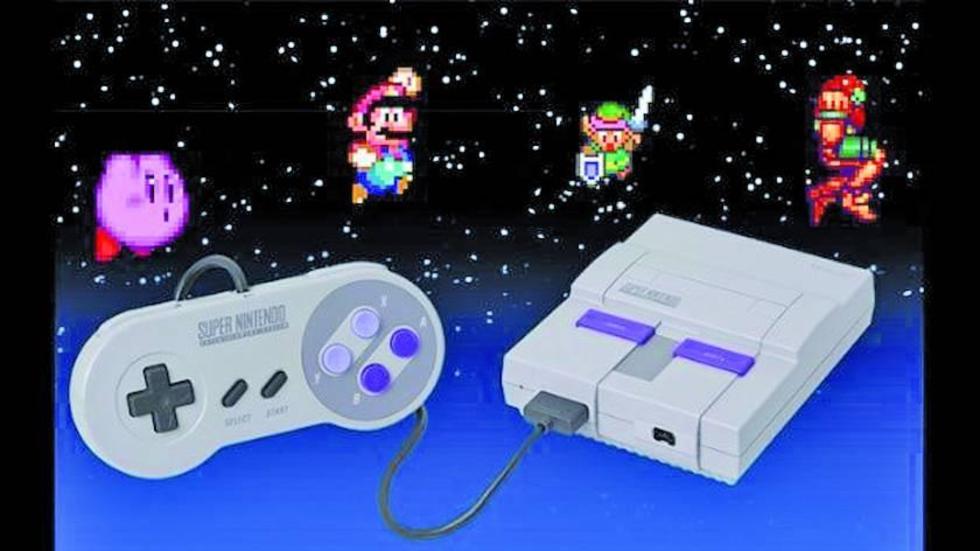 Anuncian el lanzamiento de la consola Super Nintendo
