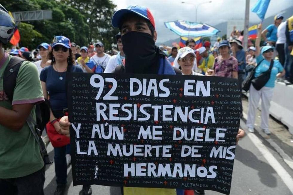 Venezuela: suman 85 muertos en protestas contra Nicolás Maduro 