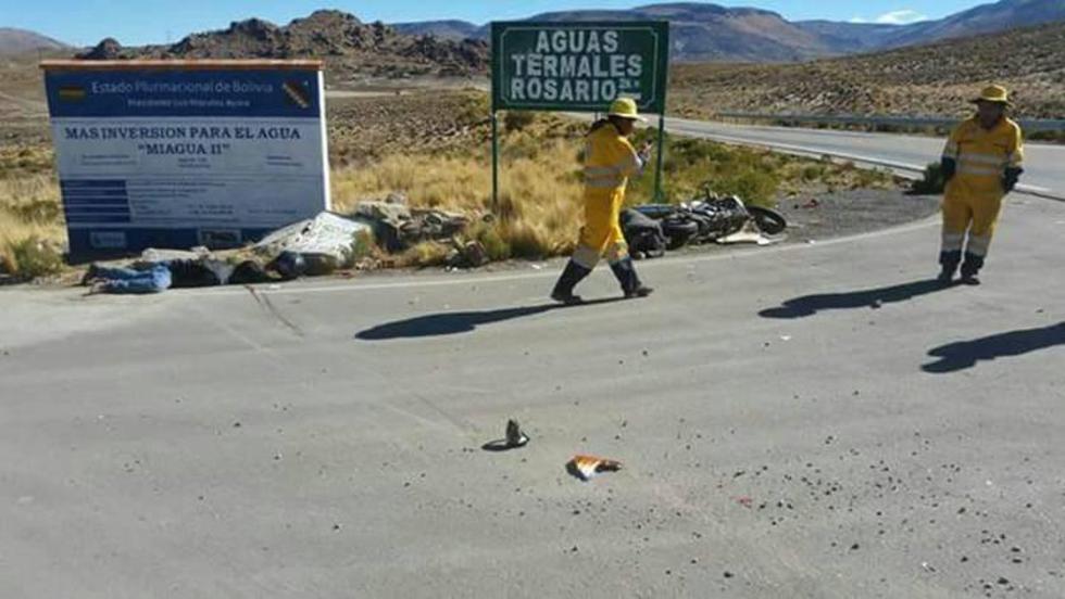 Identifican al motociclista fallecido en accidente de tránsito