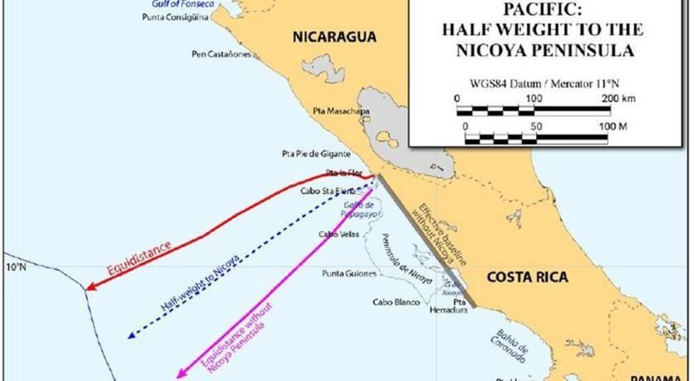 Nicaragua niega que pretenda "desaparecer"  península de Nicoya