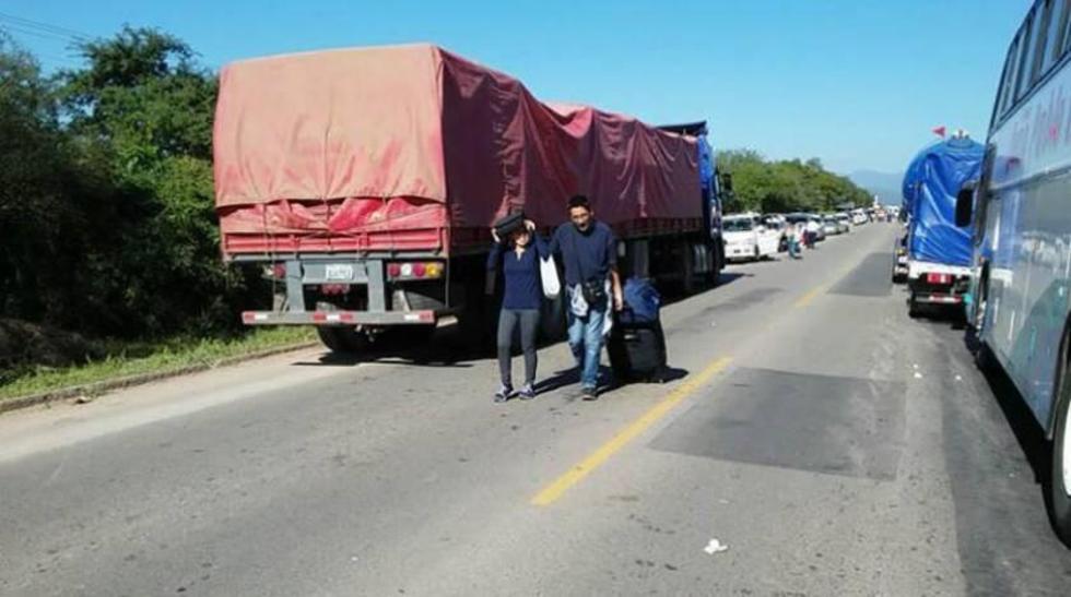 El Chaco es afectado por bloqueo de vías