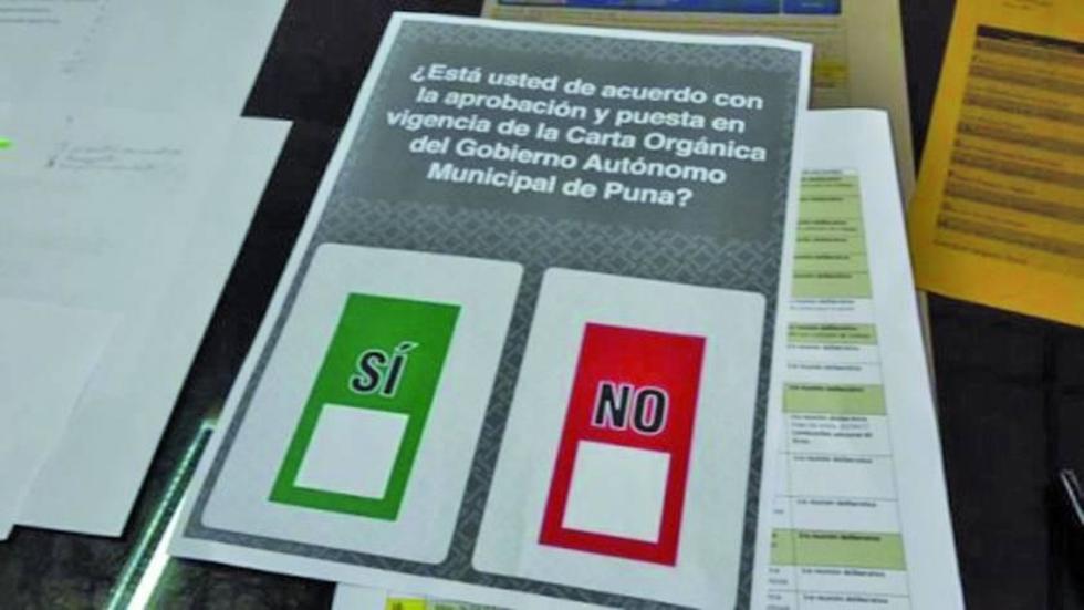 Puna decidirá hoy si aprueba o no su carta orgánica municipal