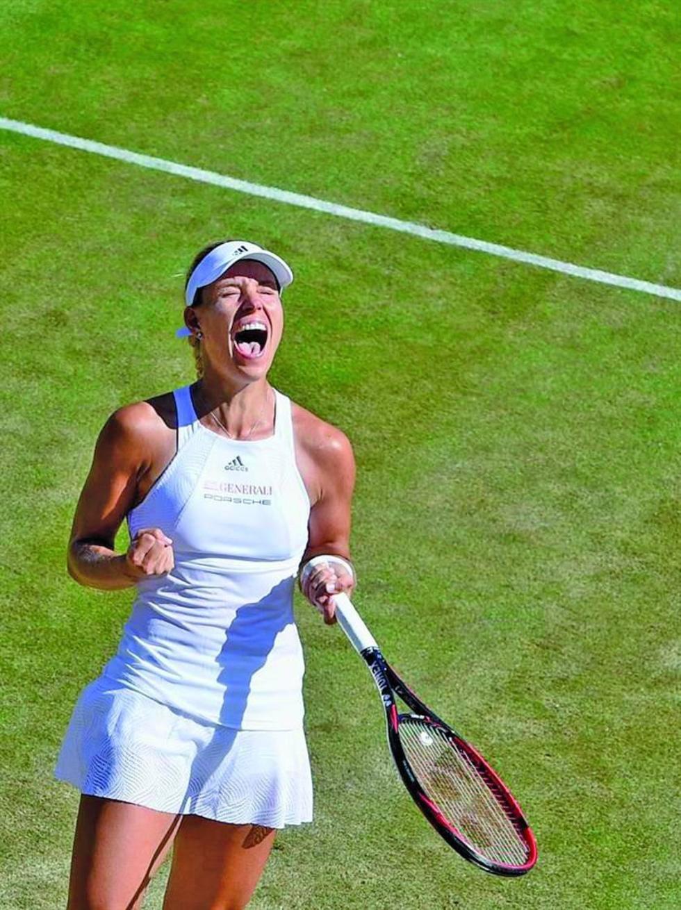 Kerber vence a Rogers y será la rival de Muguruza