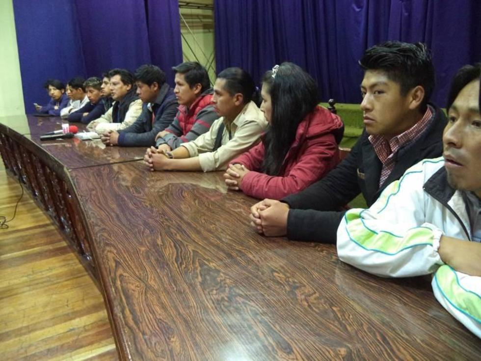 CUB acredita a nueva dirigencia de la FUL elegida en la UATF
