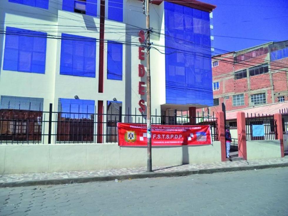 Trabajadores del Sedes van al paro de 48 horas