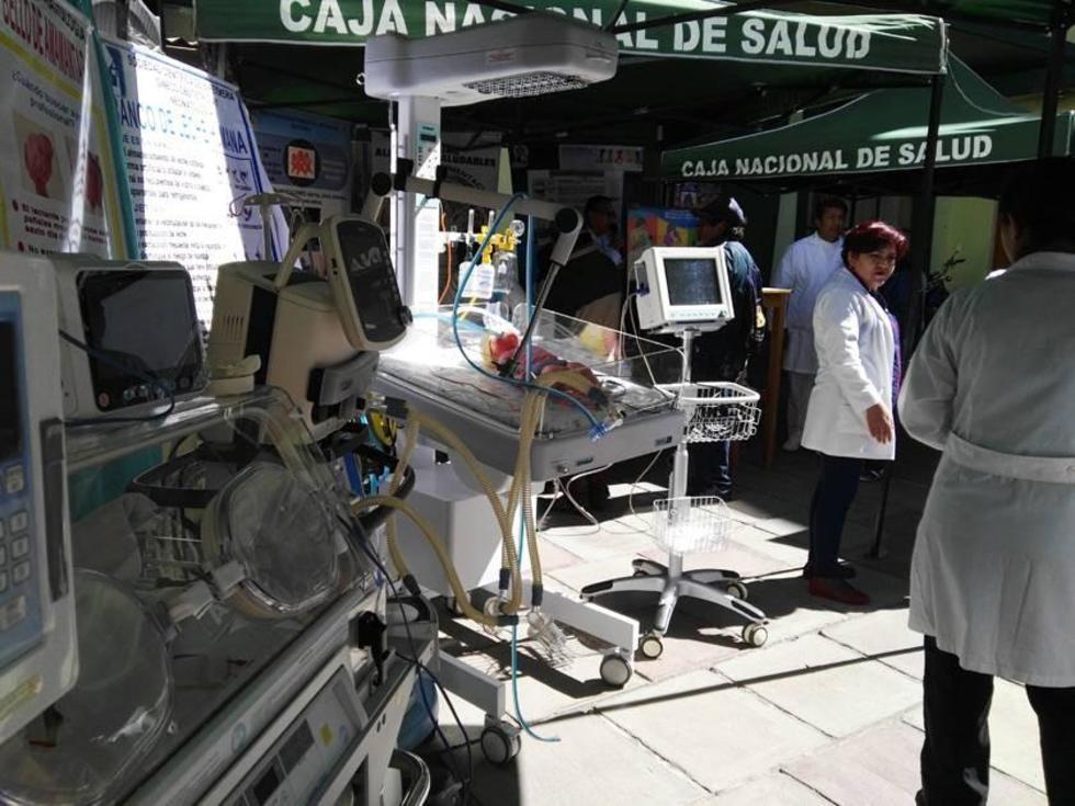 Exponen equipo para atender a los recién nacidos en la CNS