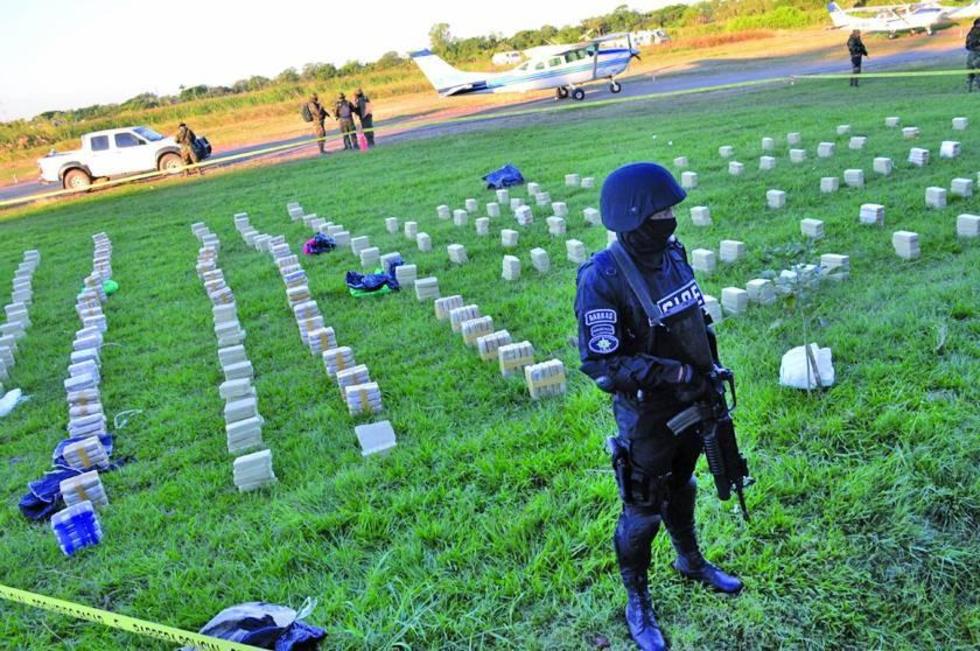 Decomisan droga valuada en 10 millones de dólares en Beni