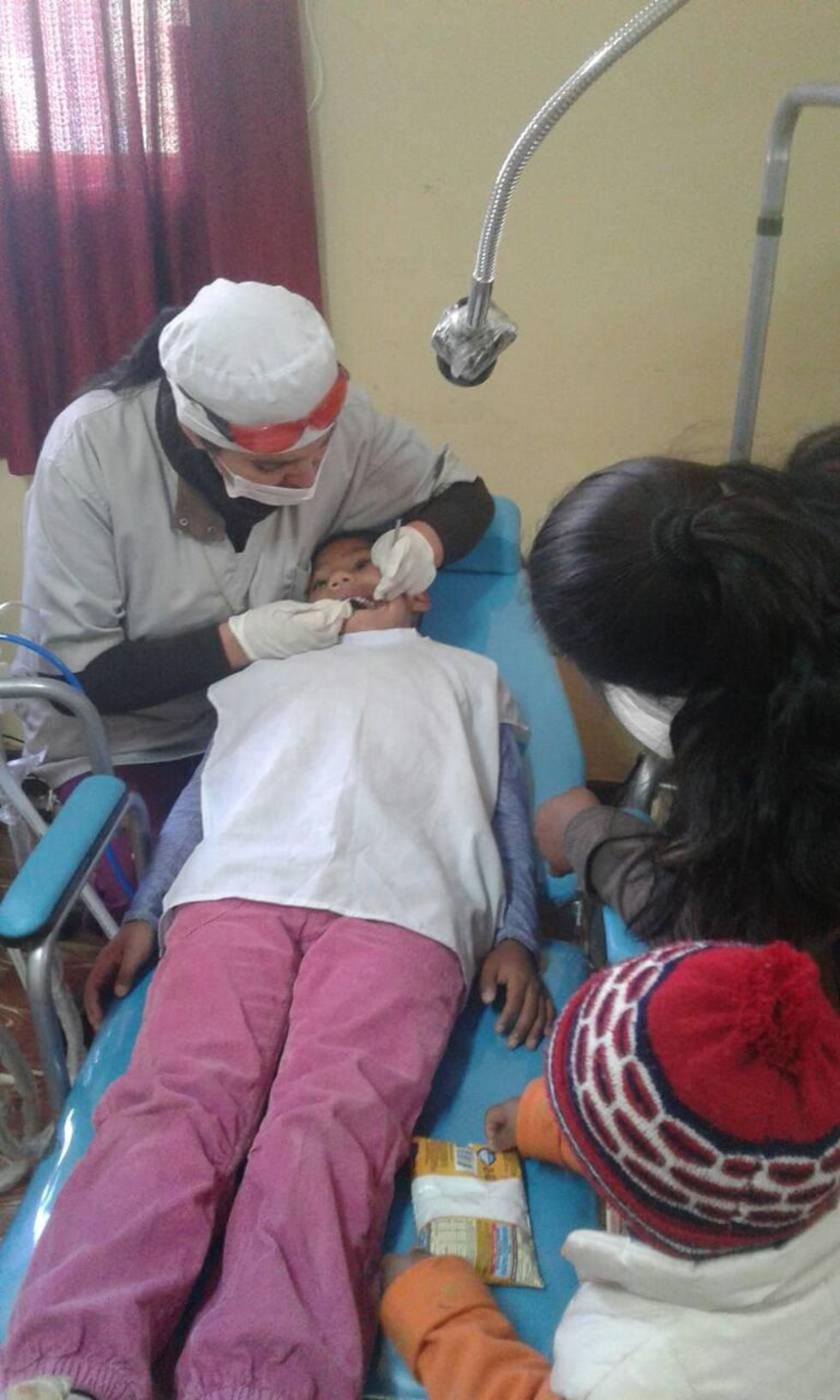 Las brigadas de salud brindan atención a las escuelas de invierno