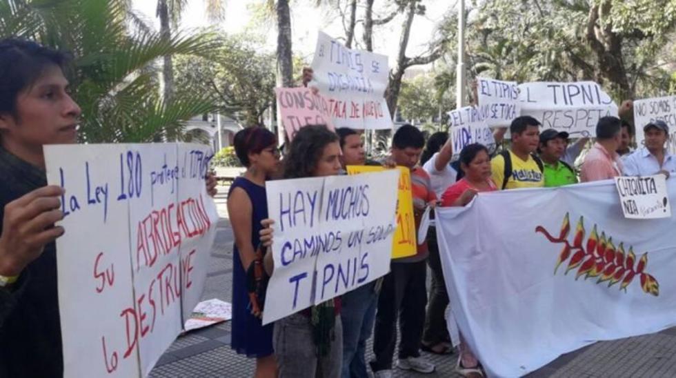 Rechazan el proyecto de ley que anula la intangibilidad del Tipnis