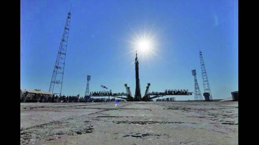 Tres astronautas se suman a la estación espacial ISS