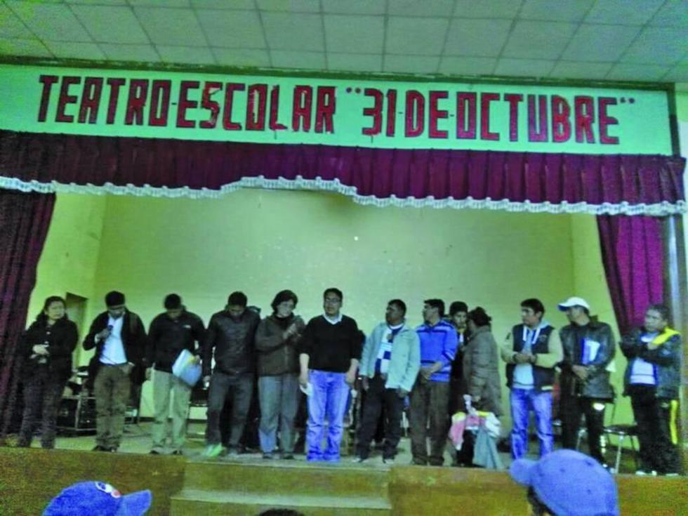 Los vecinos designan una nueva directiva de unidad en congreso