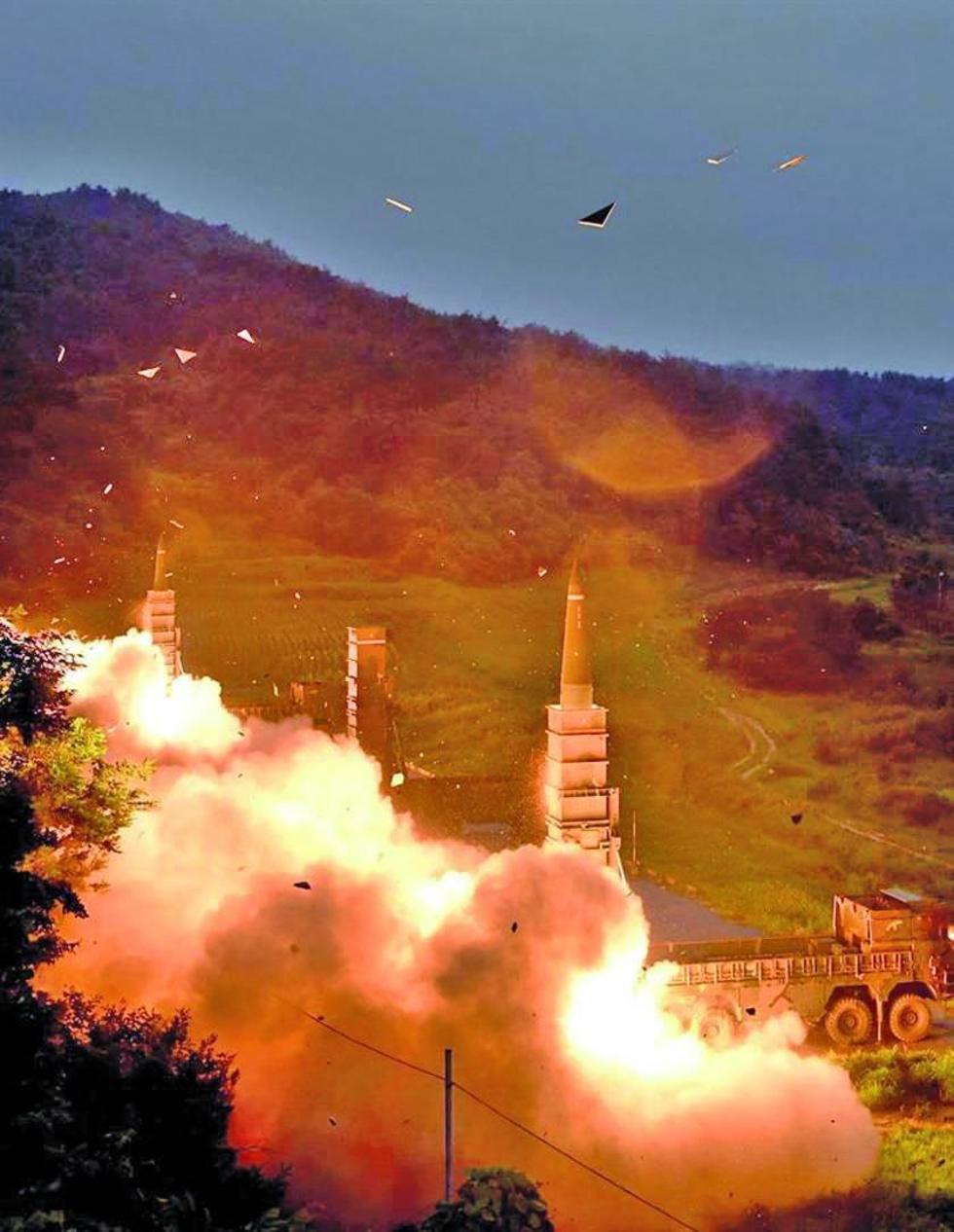 Países responden a Corea del Norte con misiles