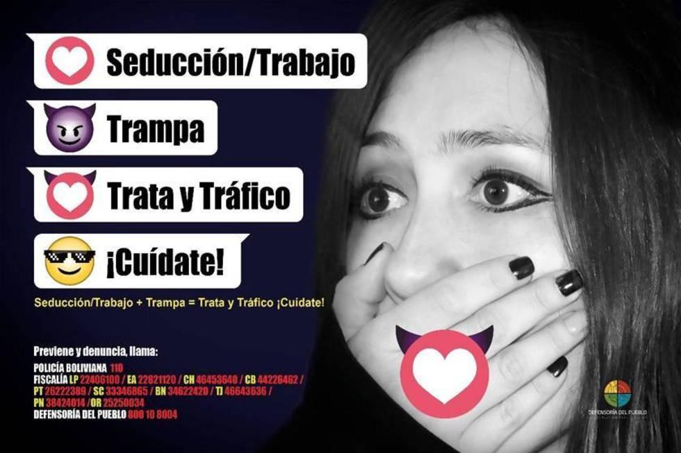 Inician campaña de sensibilización sobre trata y tráfico
