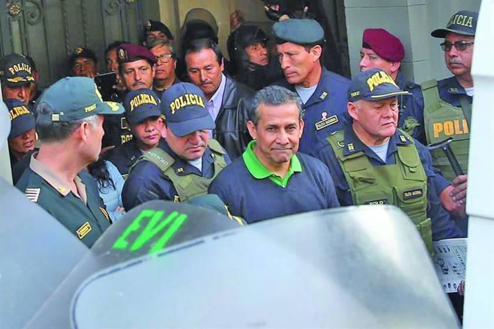 Humala y Heredia continuarán en la prisión preventivamente