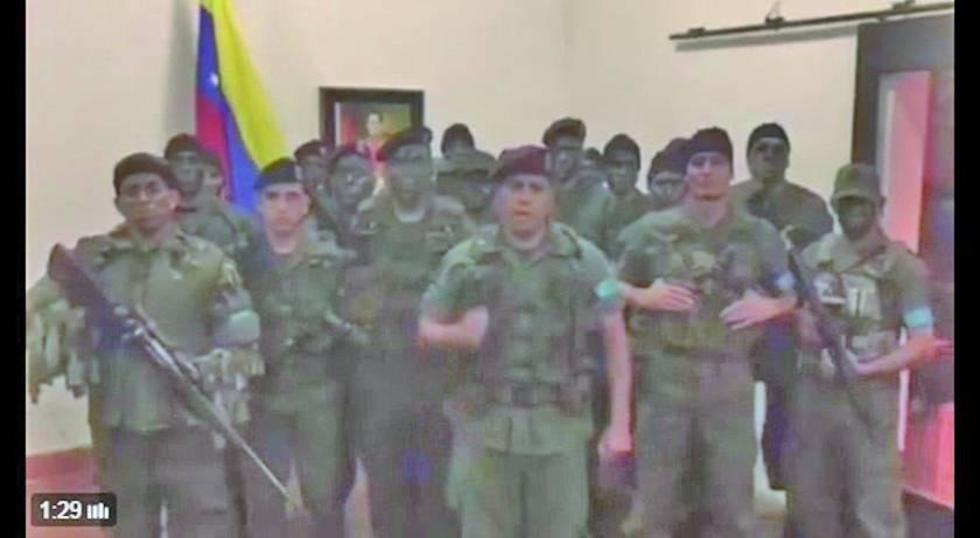 Sublevación militar en Venezuela ha sido detenida con dos muertes