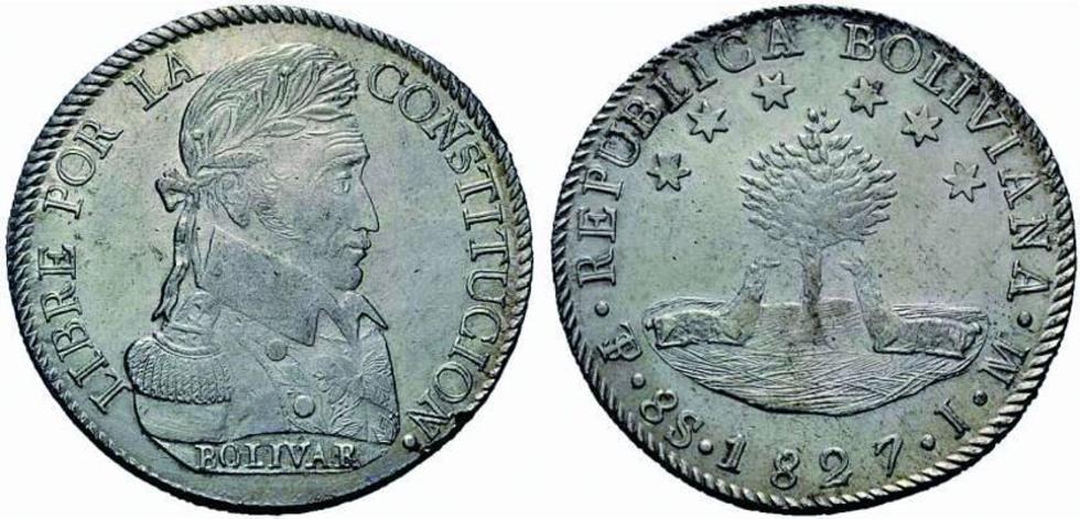 Primeras monedas bolivianas
