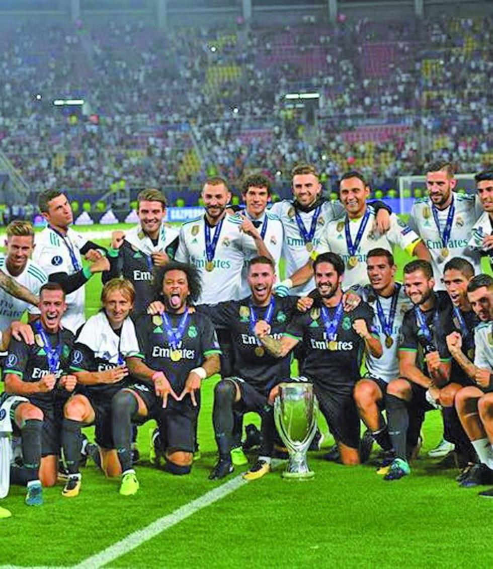 Real Madrid gana la Supercopa