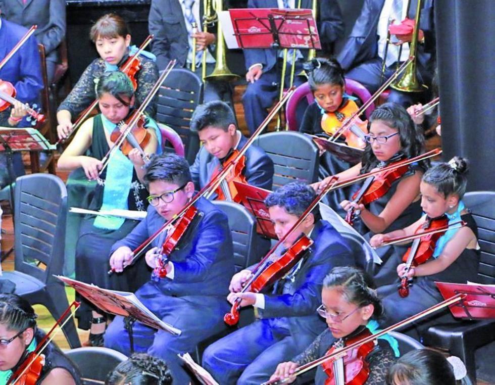 Mañana actúa la orquesta infantil