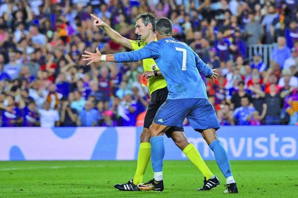 Cristiano Ronaldo suspendido por 5 partidos