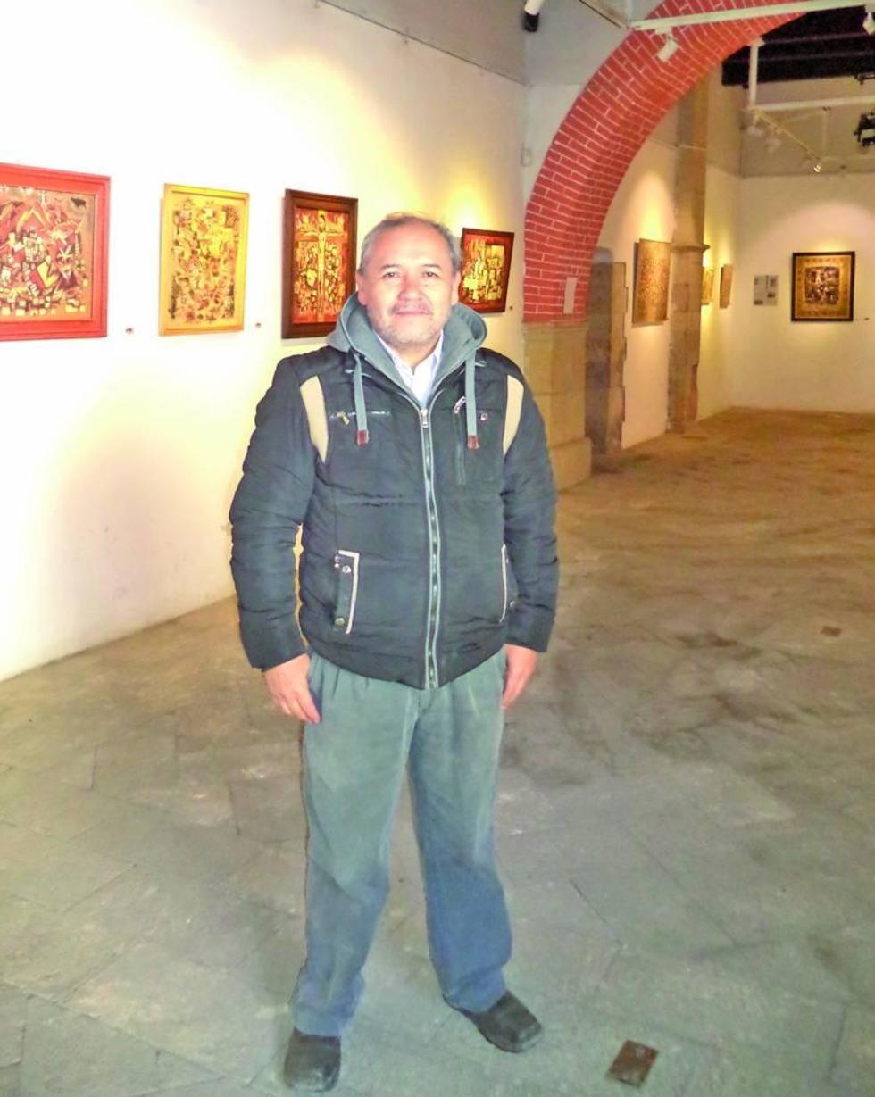 El experto Iván Castellón exhibe en Casa de Moneda
