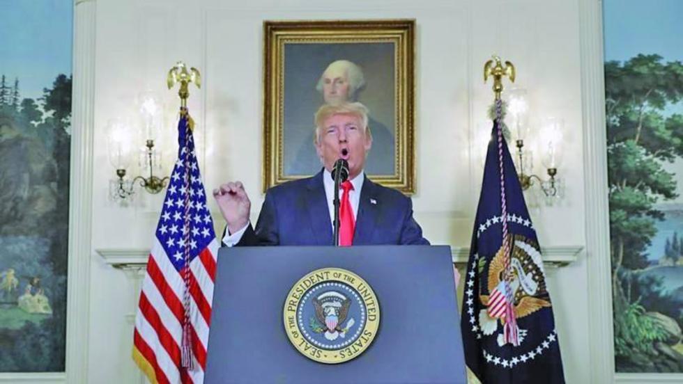 Tras dos días Trump condena los ataques supremacistas