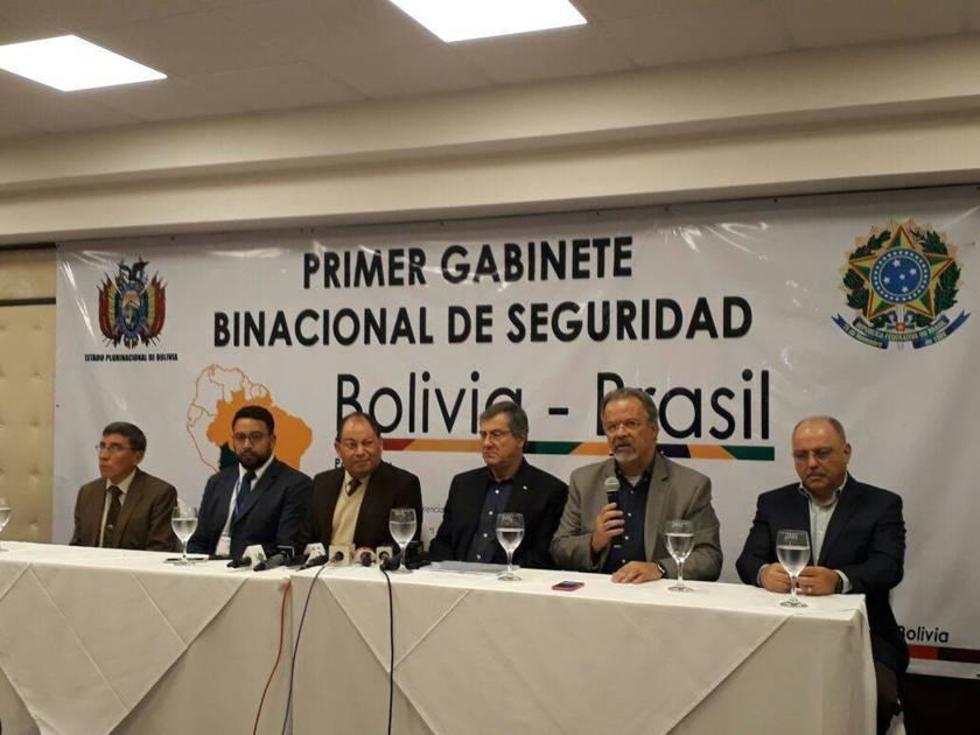 Bolivia y Brasil acuerdan tareas para combatir delitos transfronterizos
