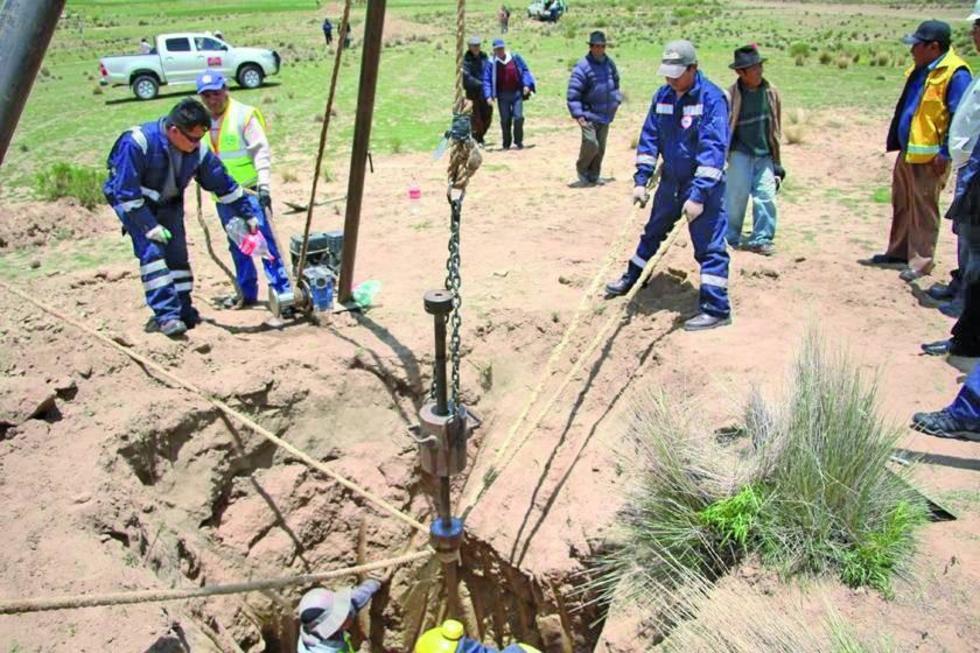Se aceleran las obras para la fábrica de cemento de Potosí