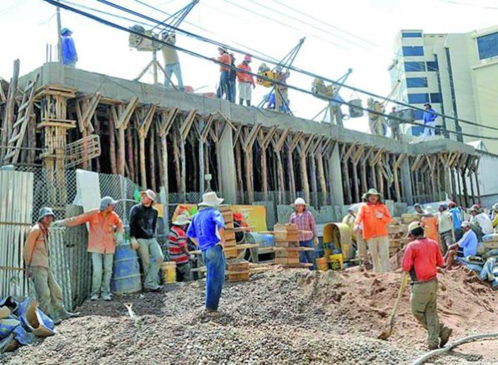 La construcción cae 70 por ciento en el Departamento