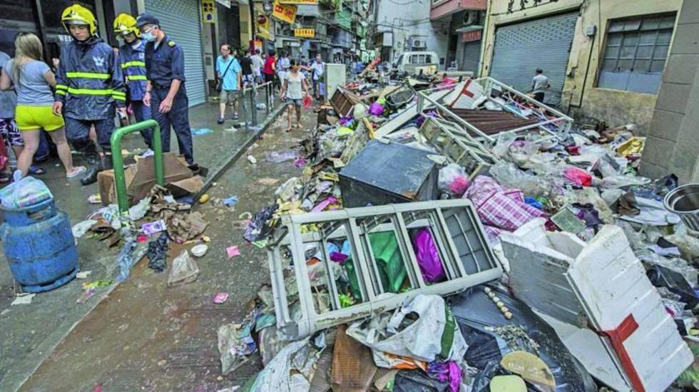 Un tifón en China mata a 16 personas y causa destrozos