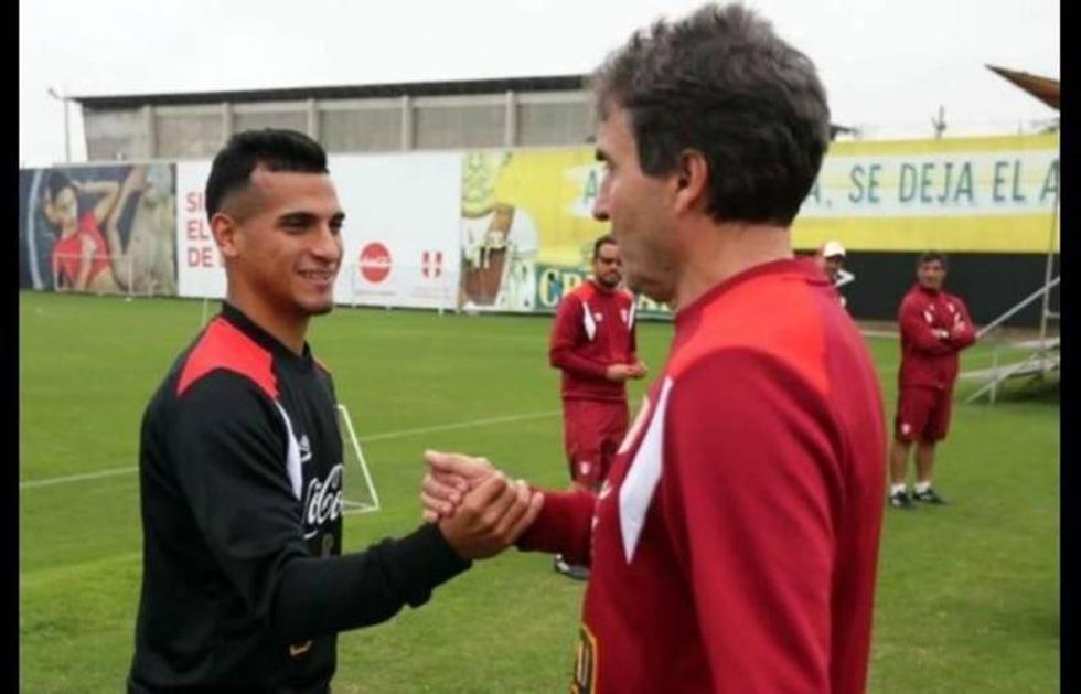 Trauco y Peña se entrenan con la selección de Perú