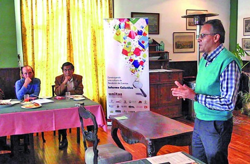 ONGs presentan su rendición de cuentas