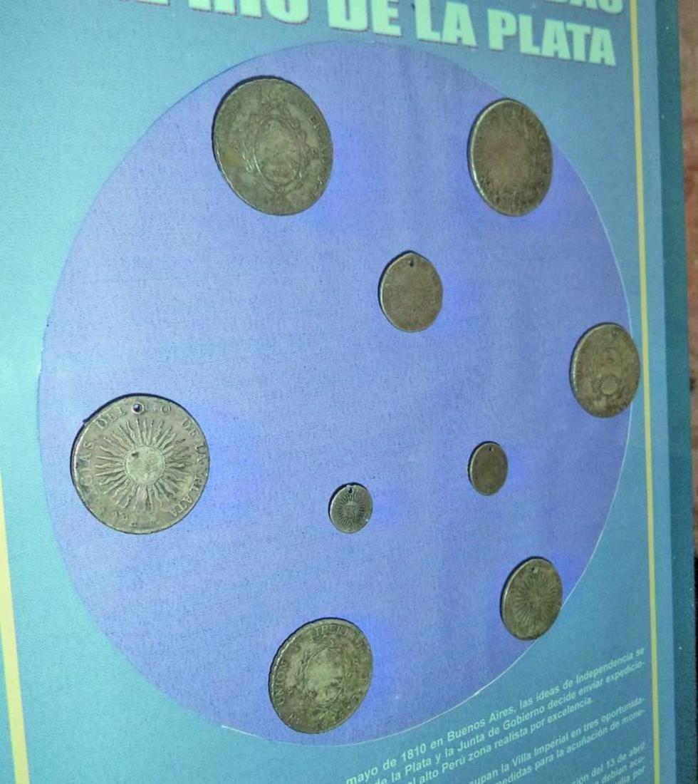 La Casa de Moneda tiene 9  piezas del Río de la Plata