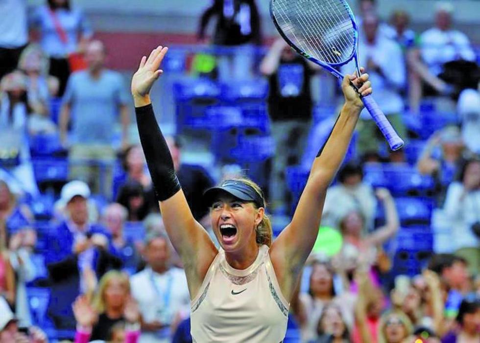 Sharapova pasa a la tercera ronda
