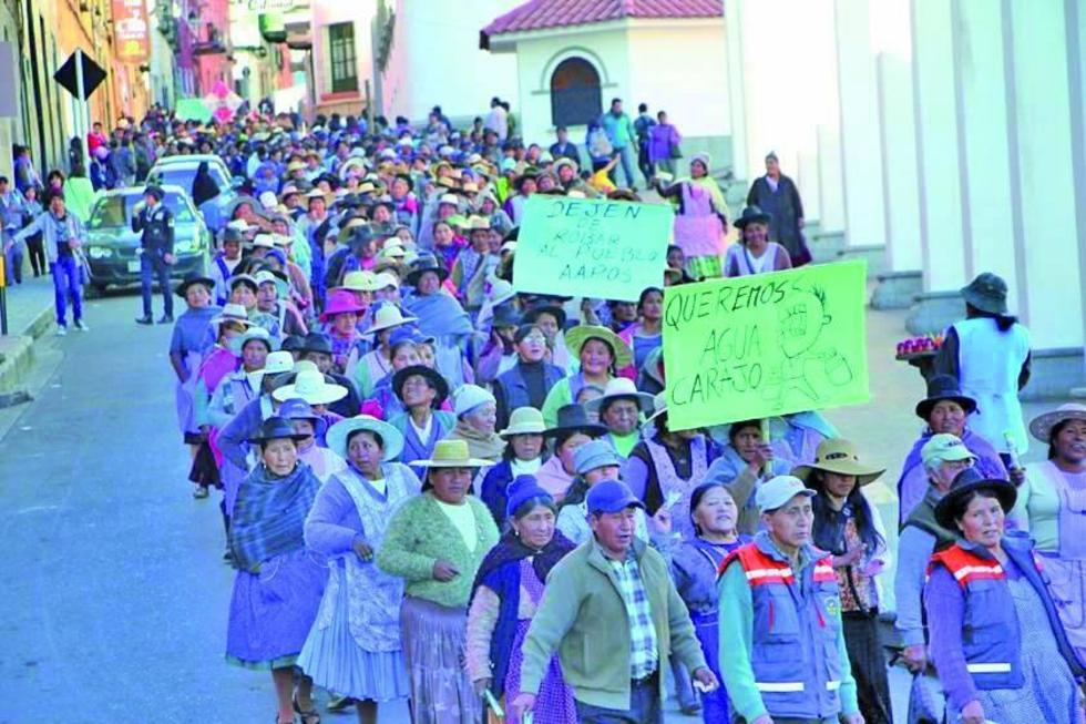 Vecinos suspenden marcha en defensa de la economía 