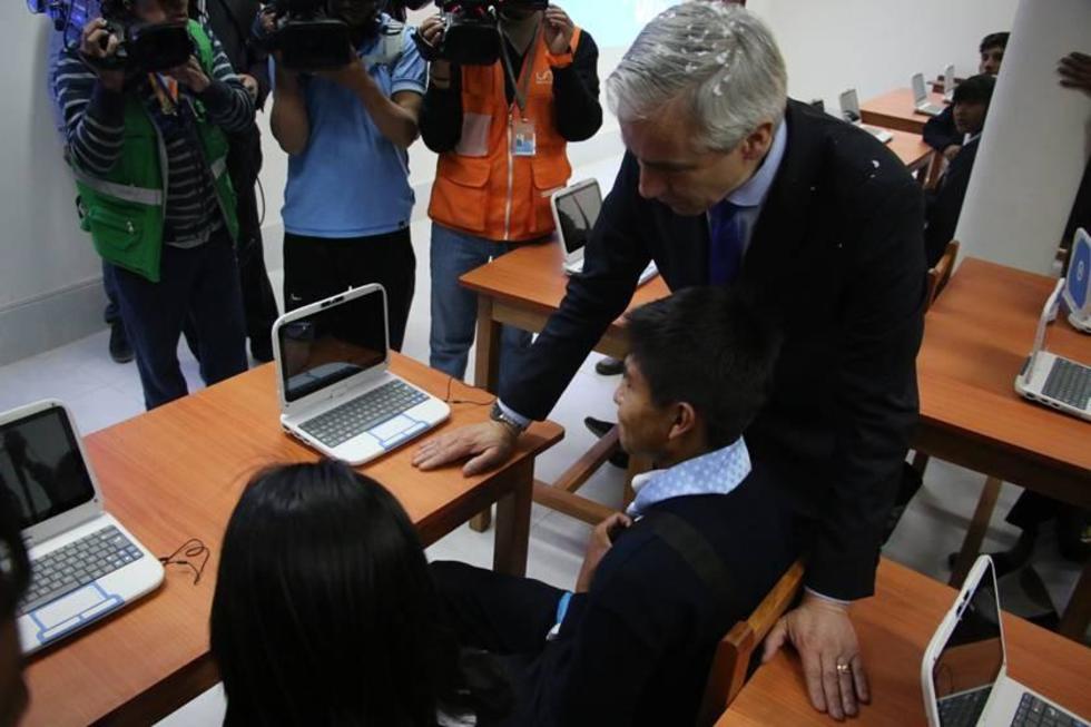 Entregan aulas para enseñanza técnica de escuela San Clemente