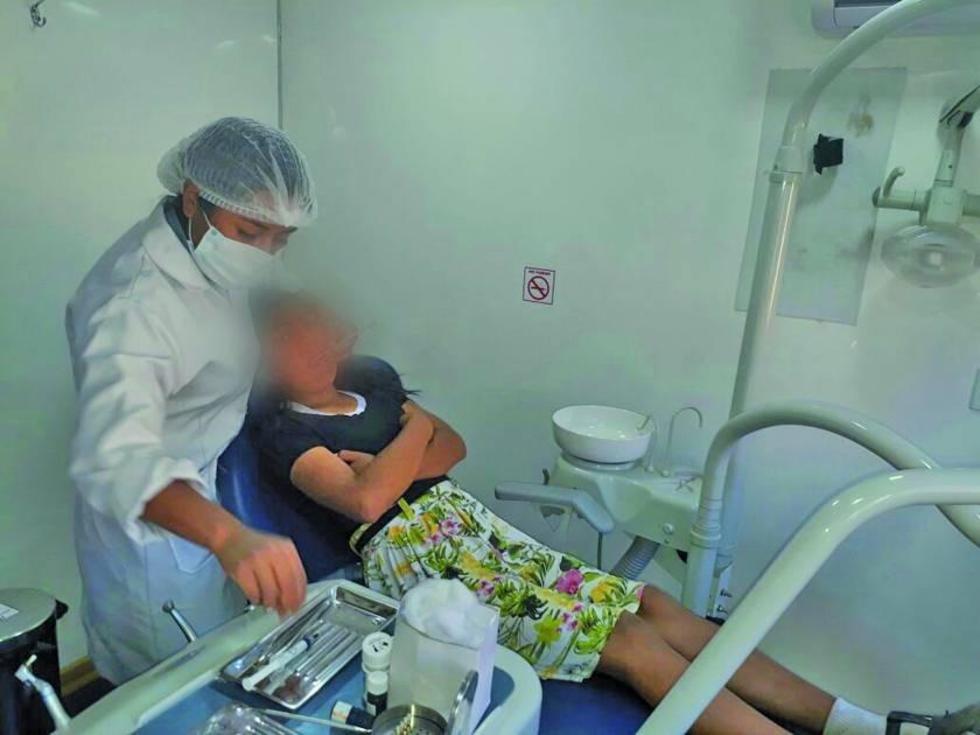 Atención odontológia llega a 60 niños de Alto Puitucani
