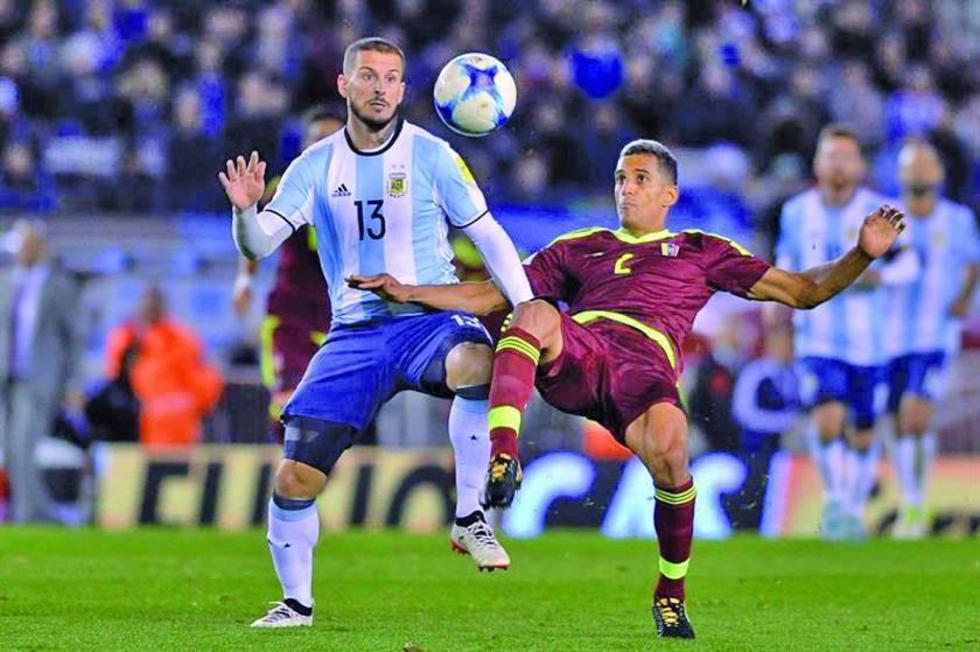Argentina empata con Venezuela