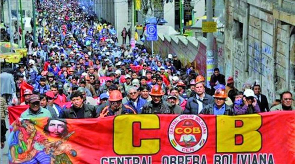 COB convoca a un paro en todo el país para el 19 en apoyo de Achacachi