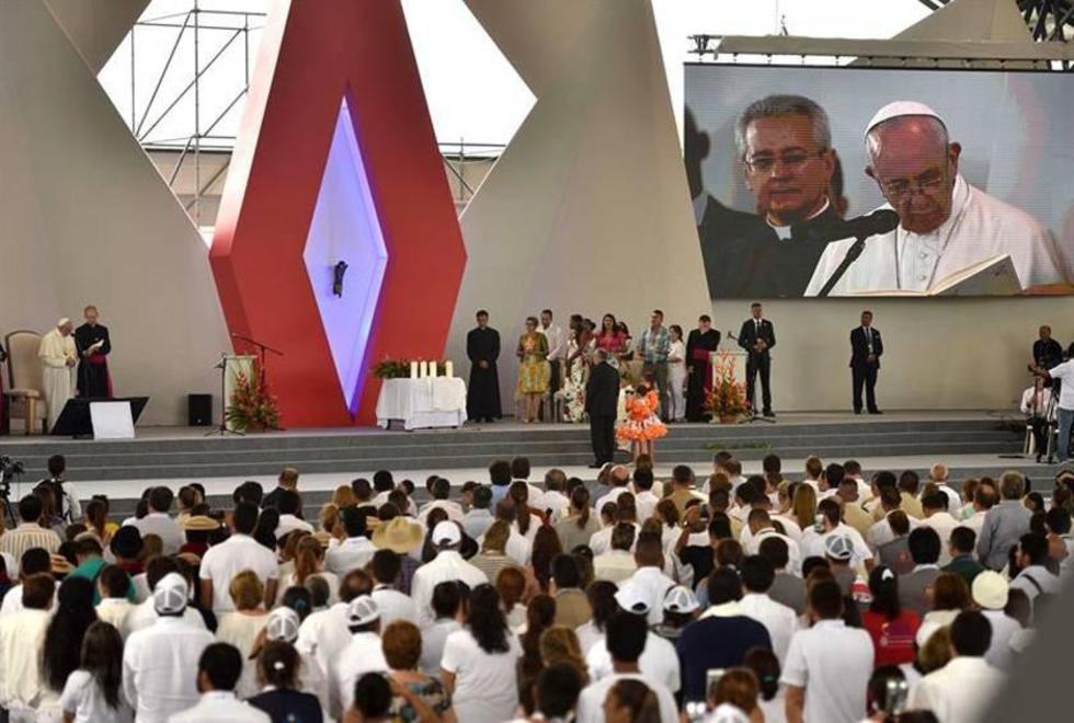 El Papa pide perdonar y  saber la verdad del conflicto en Colombia