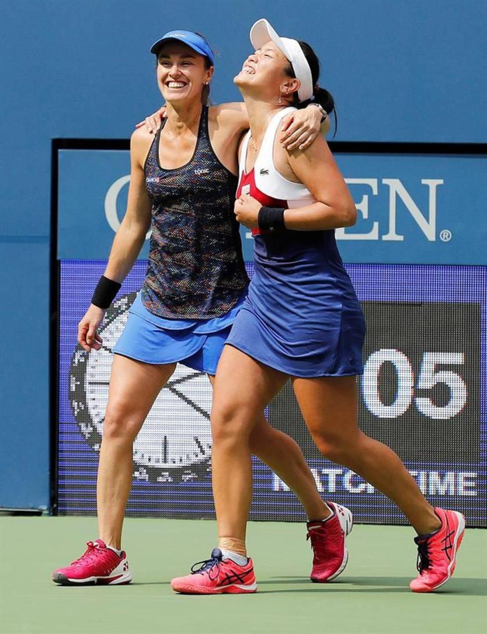 Hingis y Chan son las campeonas en el Abierto de EE.UU.