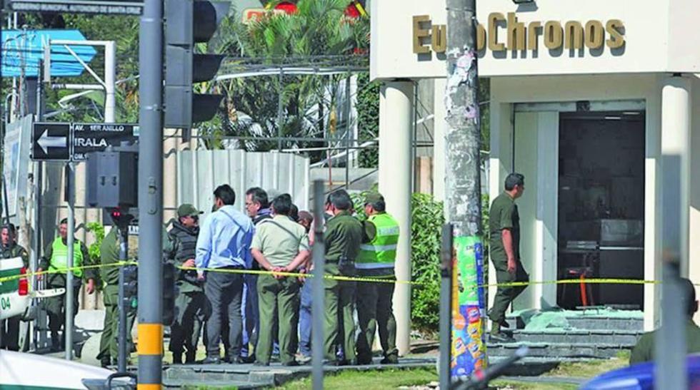 Policía involucra a un empleado de EuroChronos en el atraco