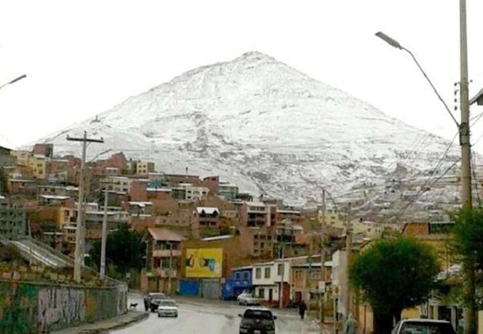 Declaran alerta naranja por nevadas en Potosí y otros 3 departamentos