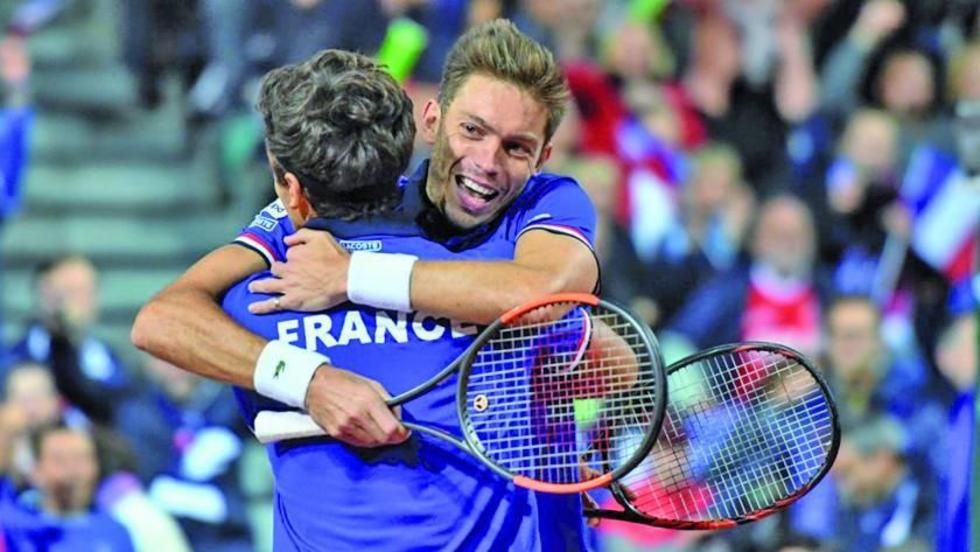 Francia y Australia están a un paso de conquistar la final de la Copa Davis