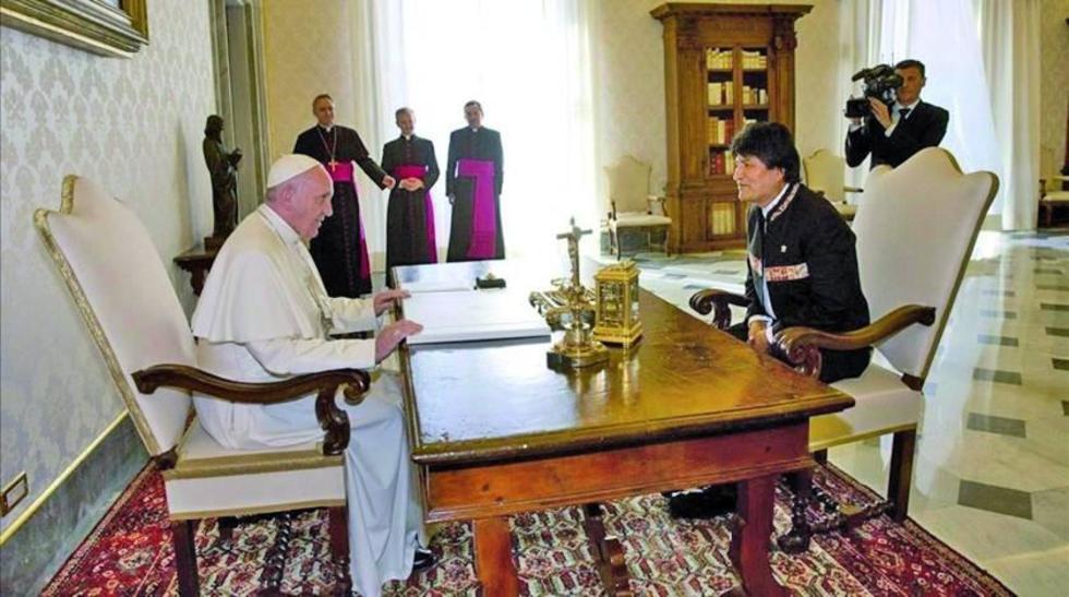 Evo y el Papa se reunirán el 15 de diciembre en El Vaticano