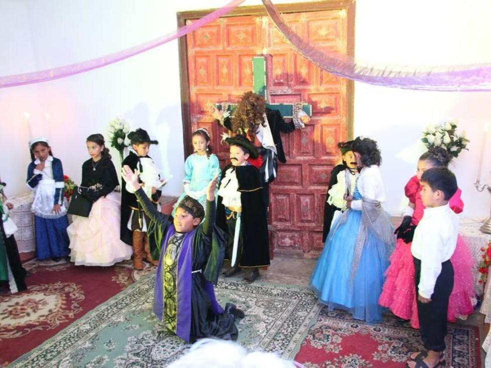 Niños de primaria relatan leyendas