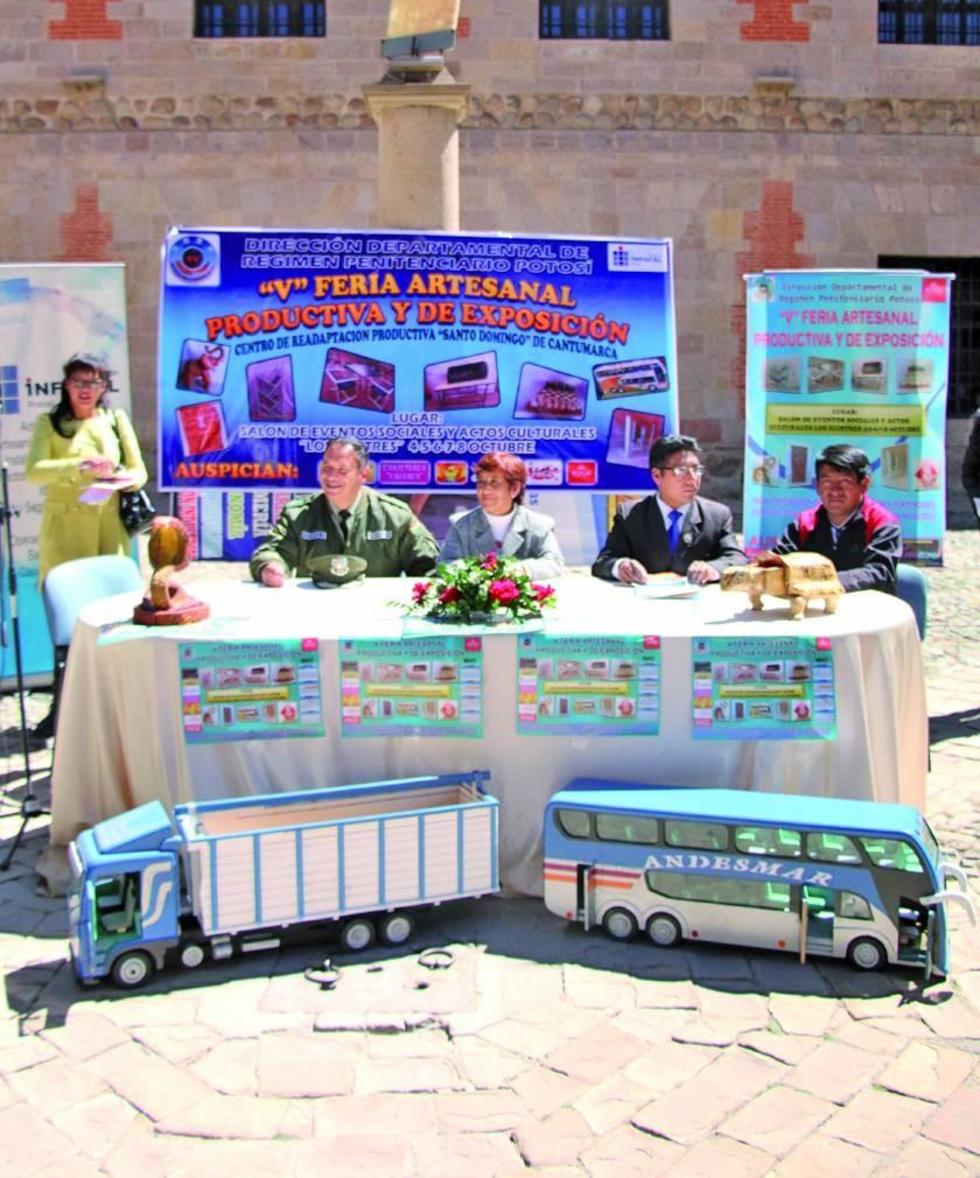 Anuncian feria productiva del penal de Cantumarca