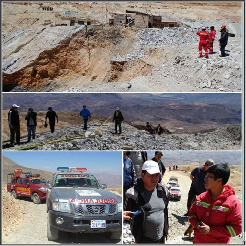 Inician plan para rescate de los desaparecidos en el Cerro Rico