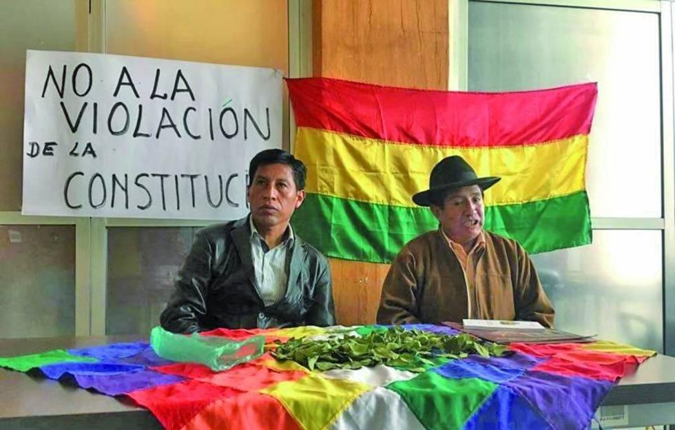 Oposición inicia acciones contra reelección de Evo Morales Ayma