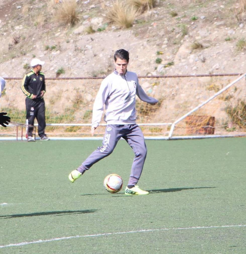 Sanguinetti podría jugar el jueves ante Sport Boys
