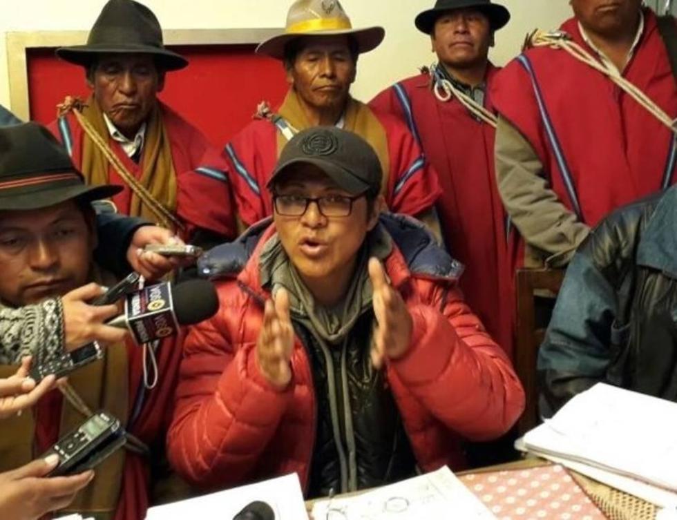 Achacachi: detienen por secuestro de un Poncho Rojo a dos dirigentes